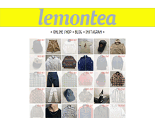 Tablet Screenshot of lemontea-tokyo.net